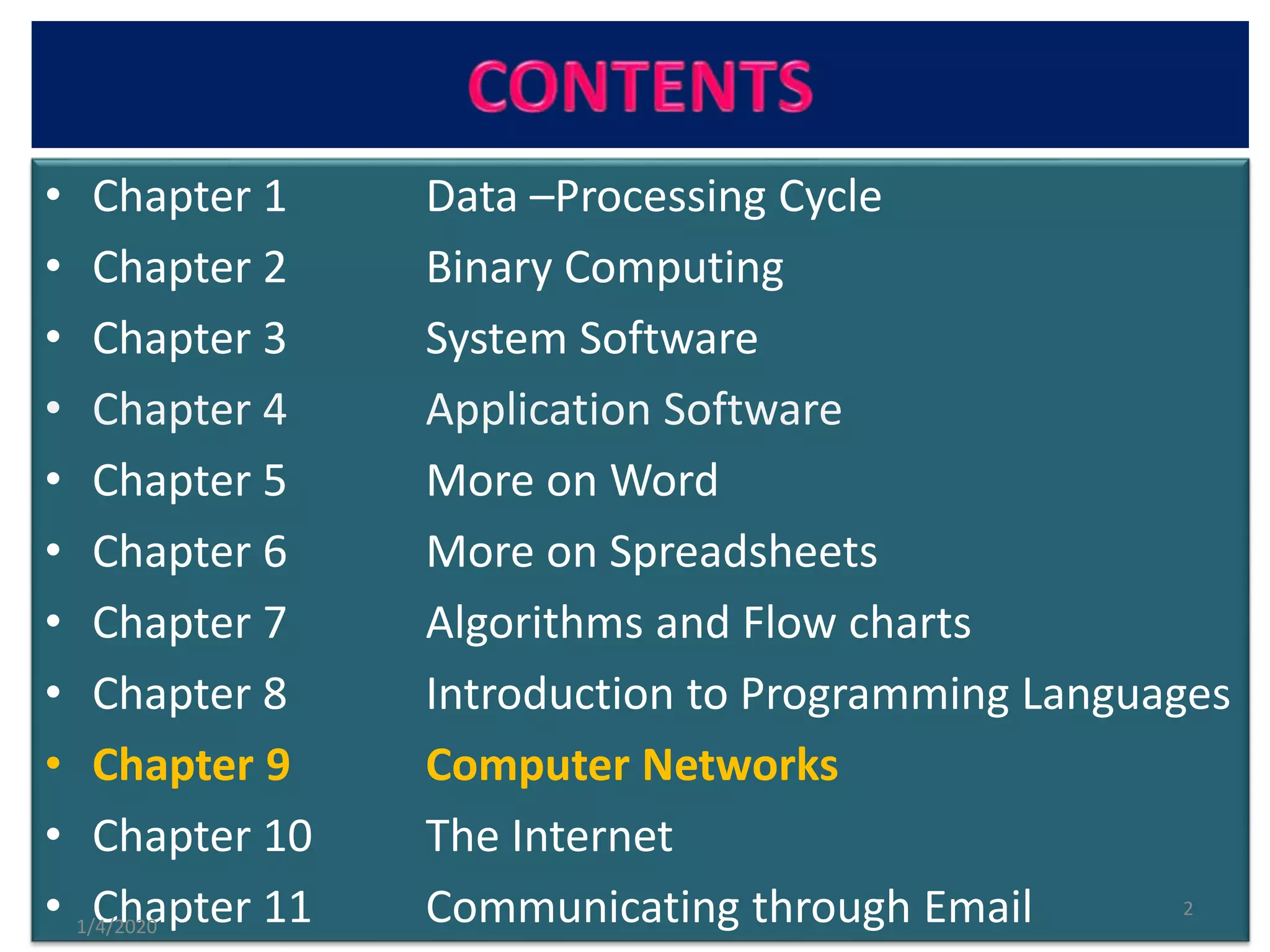 Computer networks grade 7 | PPTX | Internet | Computing