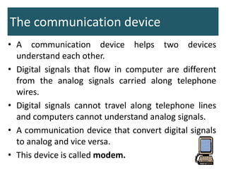 Computer networks grade 7 | PPTX