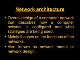 Computer networks | PPT