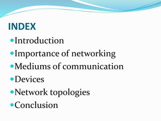  A collection of interconnected computers is called a
Computer Network. It is a collection of interconnected
and other de...