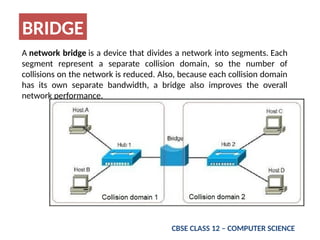 COMPUTER NETWORKS -NETWORK DEVICES & PROTOCOLS | PPTX