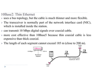 Switched Ethernet 
cards,  The heart of the system is a switch containing room for typically 4 to 
32 plug-in cards each ...