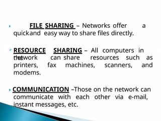 Computer Networks POWERPOINT Presentation | PPTX