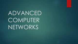 advance os for computer science unit 2 format | PPTX
