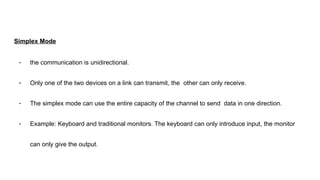 Simplex Mode Device Comprehensive Introduction to Computer Networks: Types, Topologies, and ...