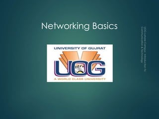 Networking Basics
 