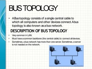 Computer networks and it's applications | PPTX