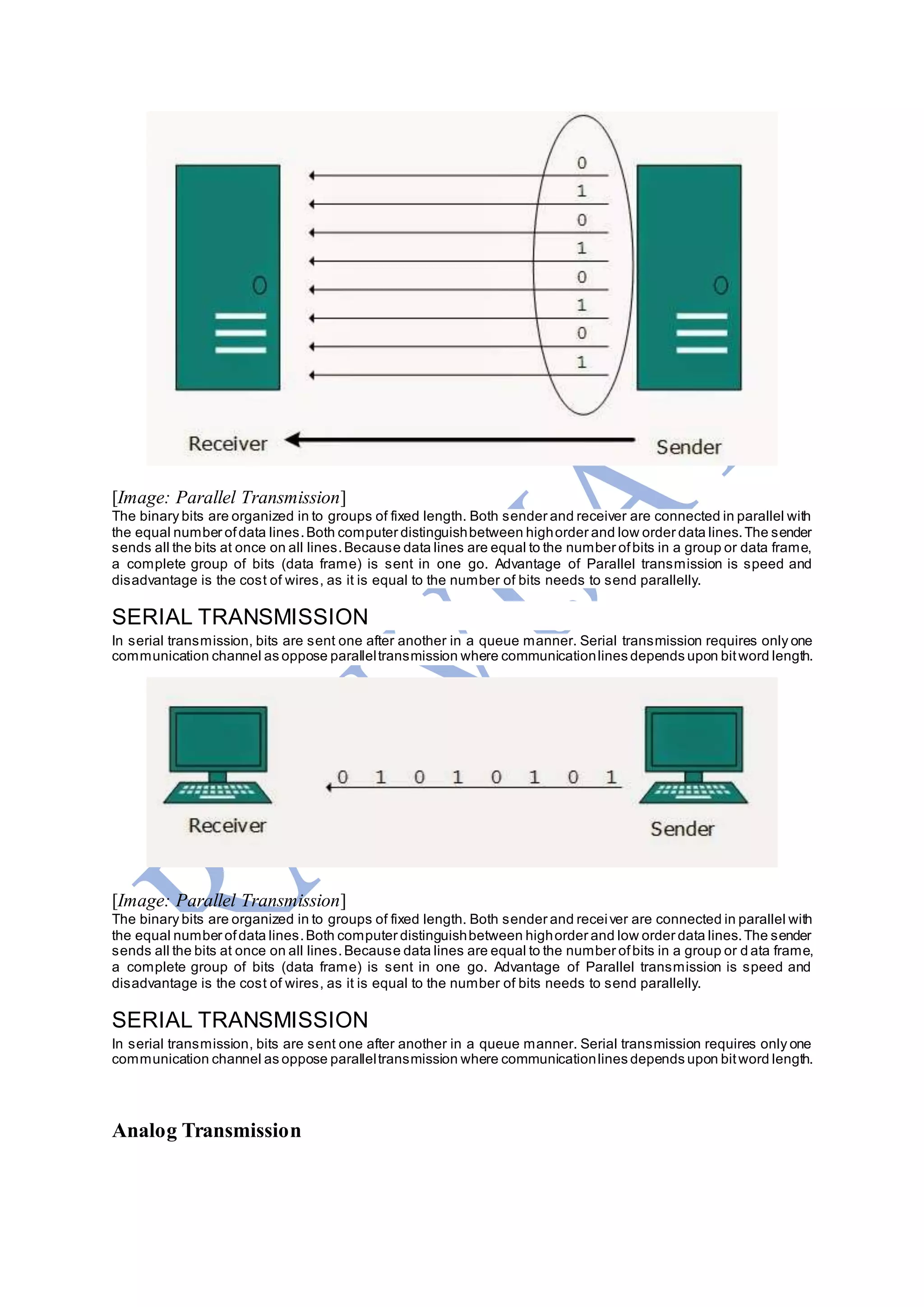 Data Communication and Computer Network Overview | PDF