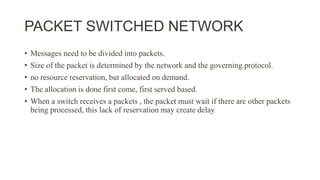Computer network switching | PPTX