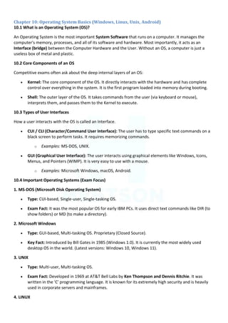 Computer Notes for all Competitive Exams | PDF