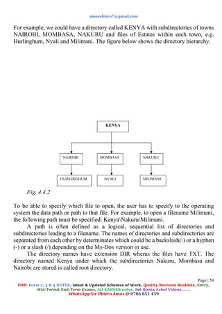computer studies complete notes form 1. pdf | PDF
