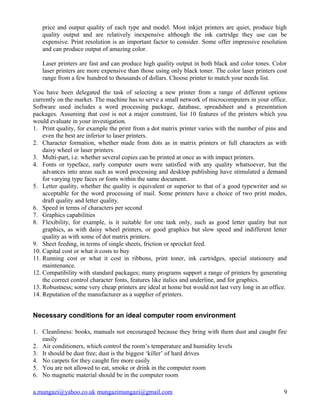 Computer notes revised | DOC
