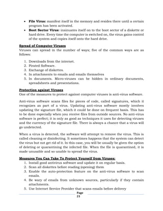 Computer Virus Pdf Notes Computer Notes Unit 1 (Detailed Notes).pdf