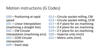 Computer numerical control (CNC) | PPTX