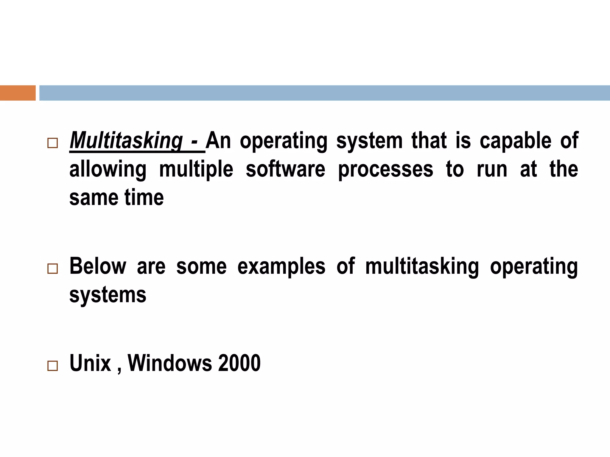 Computer operating system | PPT