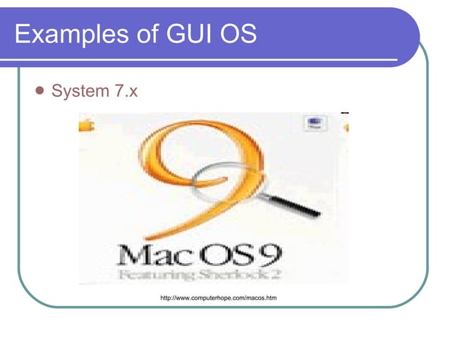 Computer Operating Systems | PPT