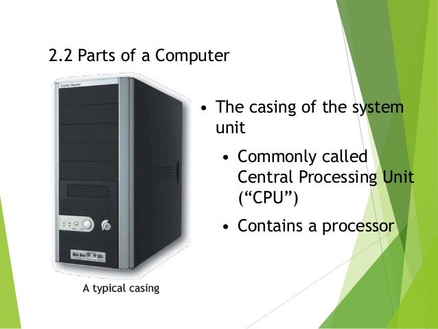 Computer operation
