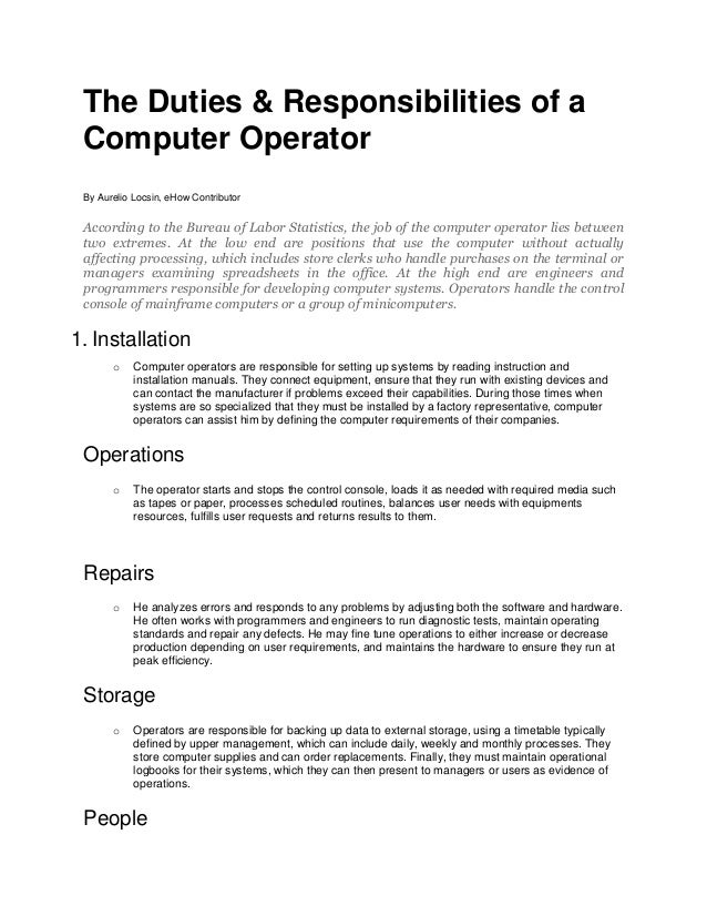 job description for computer programmer