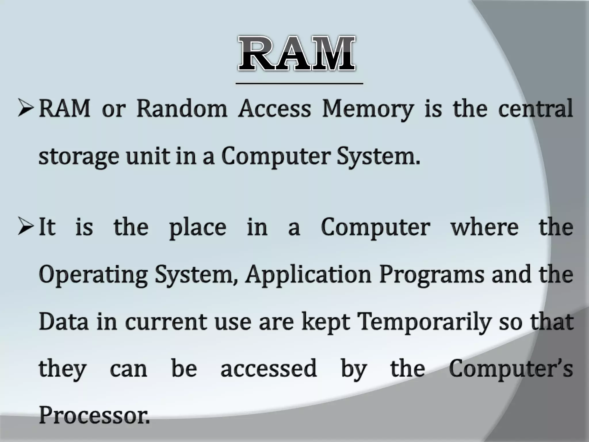 Computer organisation