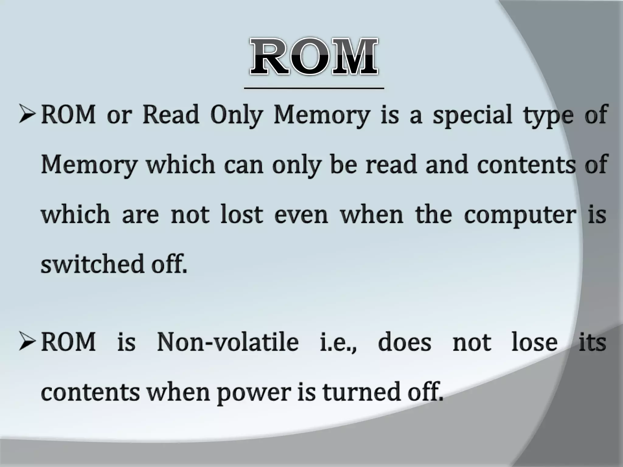 Computer organisation