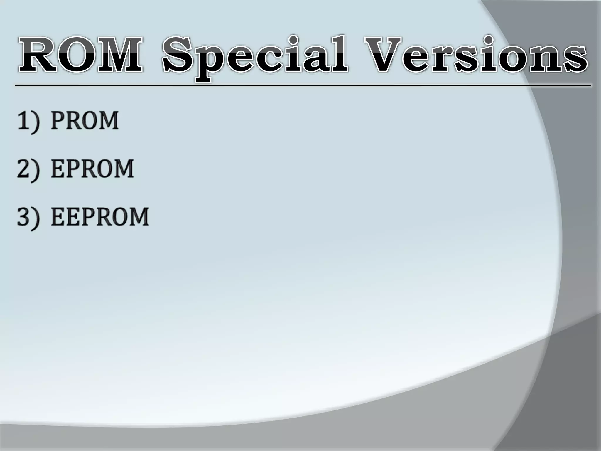 Computer organisation