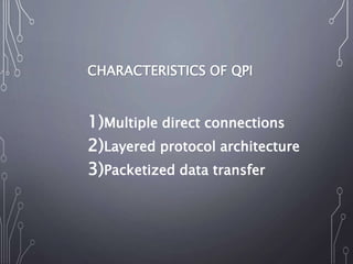 Point to point interconnect | PPTX