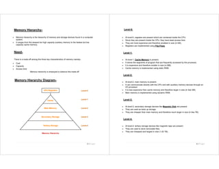 Computer Organization And Architecture Lecture Notes Manual for Student ...