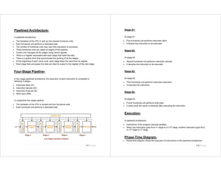 Computer Organization And Architecture Lecture Notes Manual for Student ...