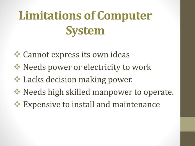 Introduction to Computer System | PPT
