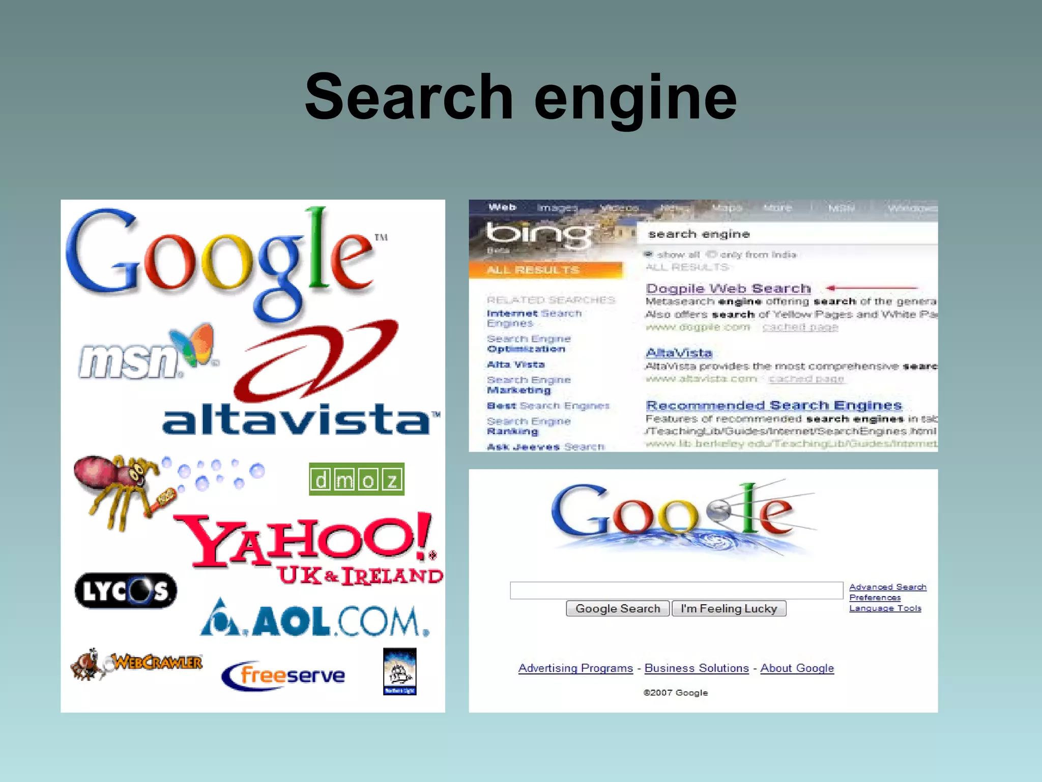 Search engine