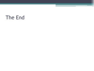 The End