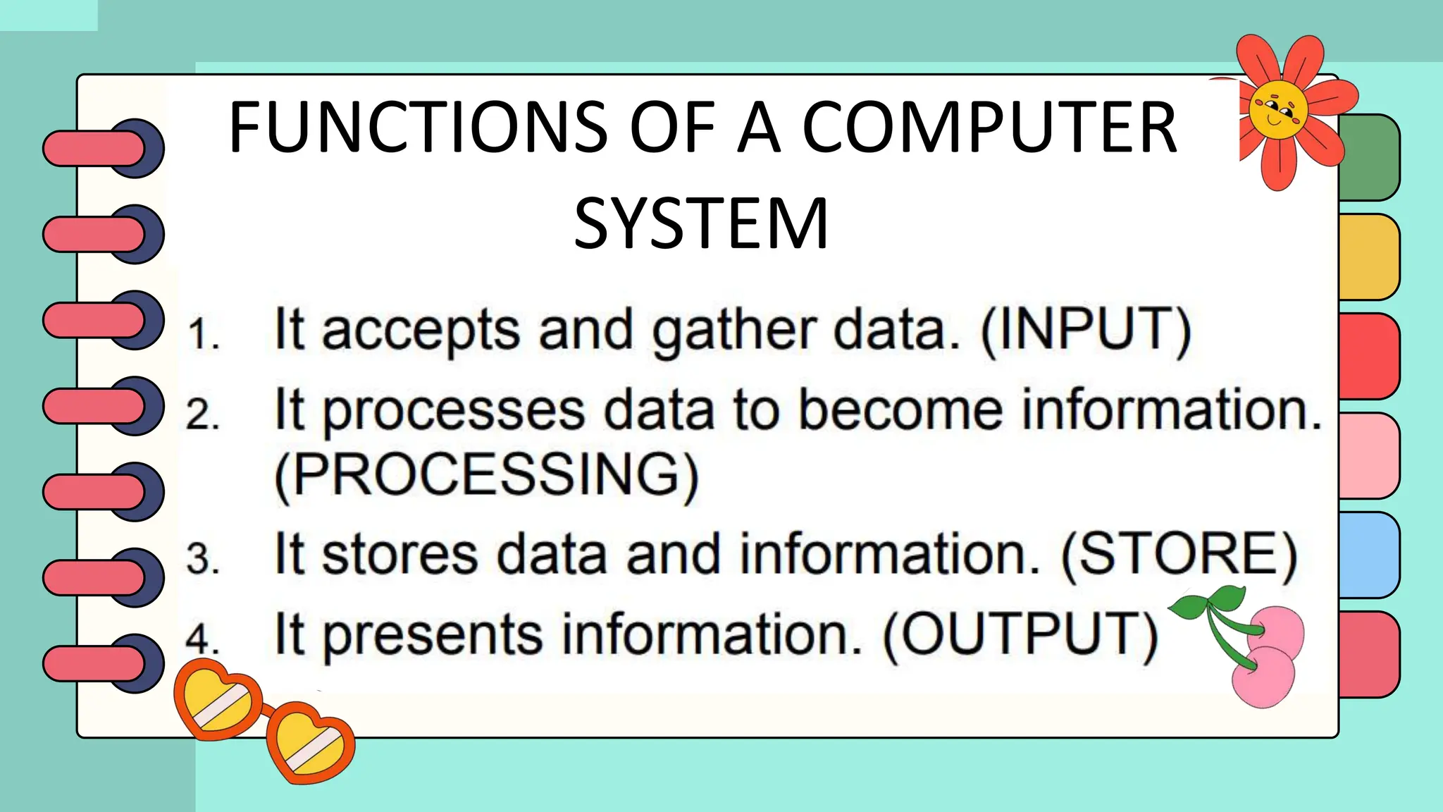 Computer Parts and Functions (Creative Tech) | PPTX