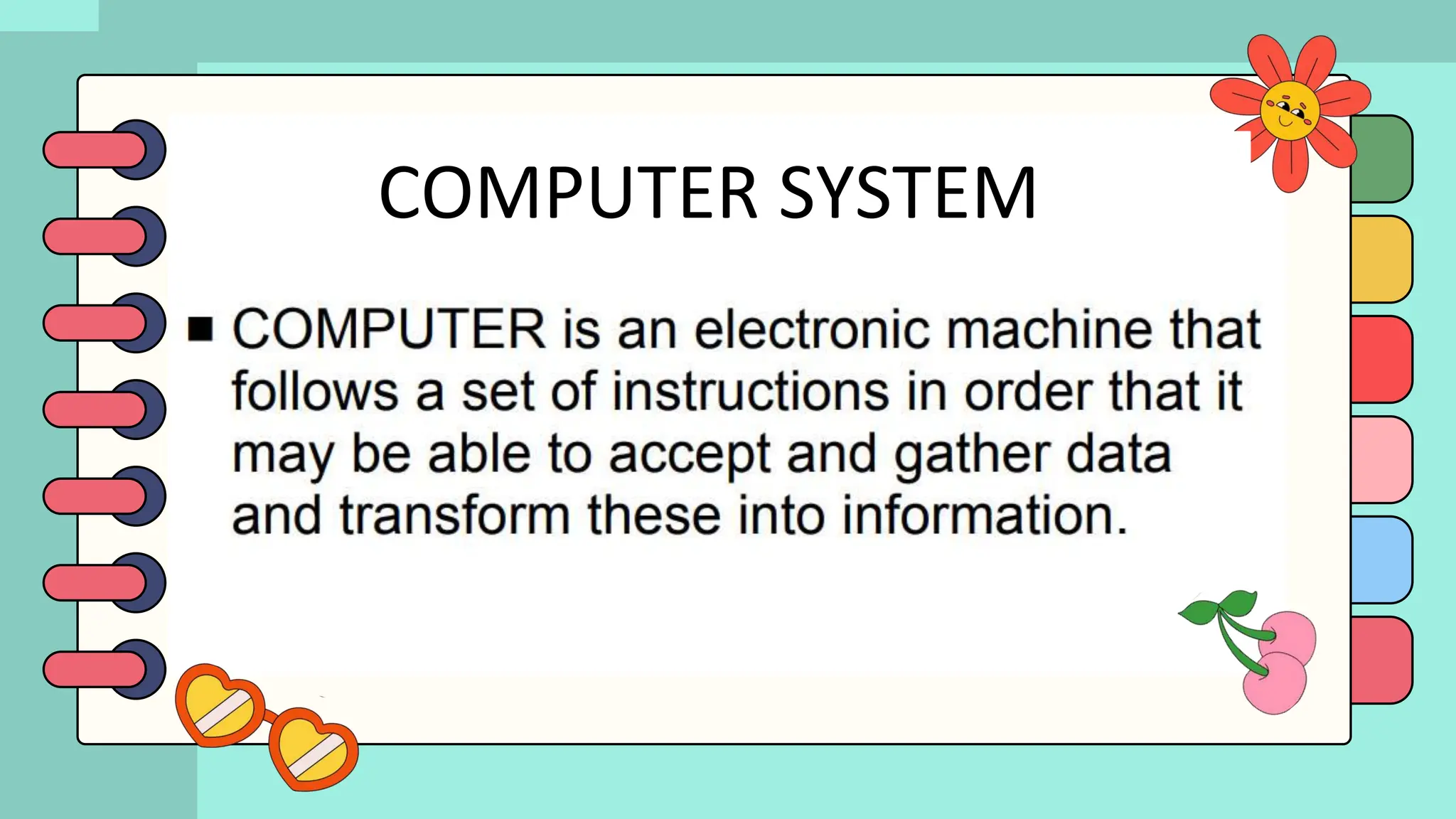 Computer Parts and Functions (Creative Tech) | PPTX