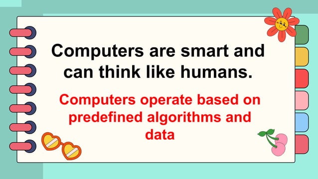 Computer Parts and Functions (Creative Tech) | PPTX