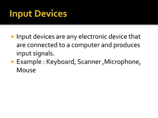 Computer parts & component | PPTX
