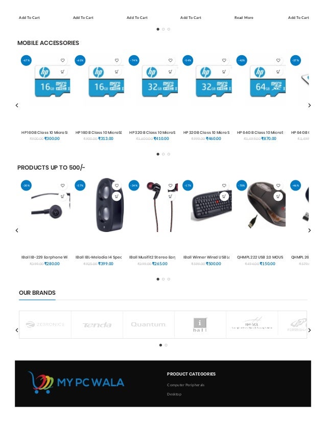 Computer Parts Store Online in India