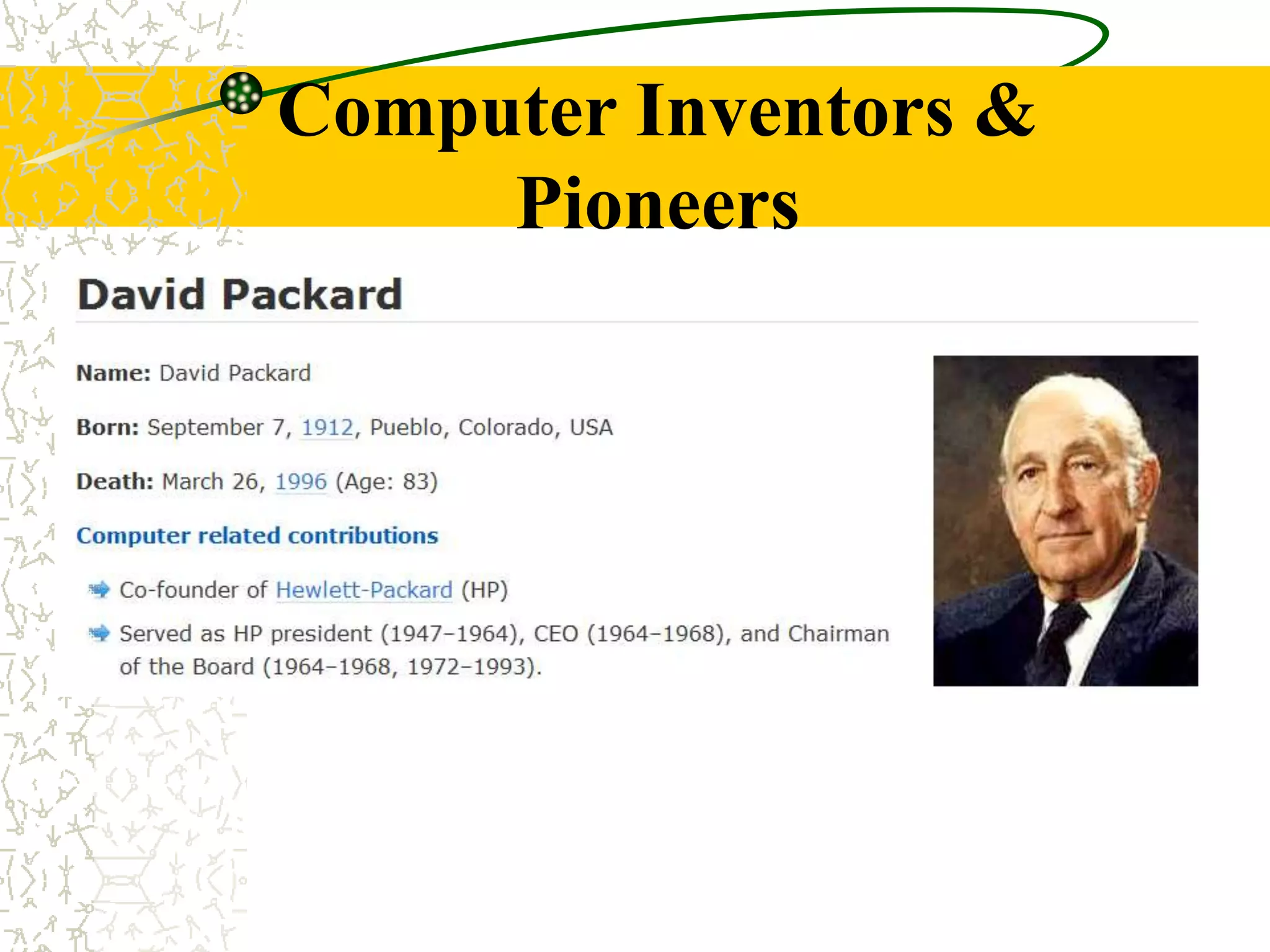 Computer Pioneers | PPT