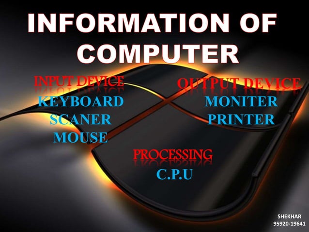 Computer ppt | PPT