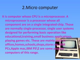 Computer ppt by ashish n akanksha | PPT