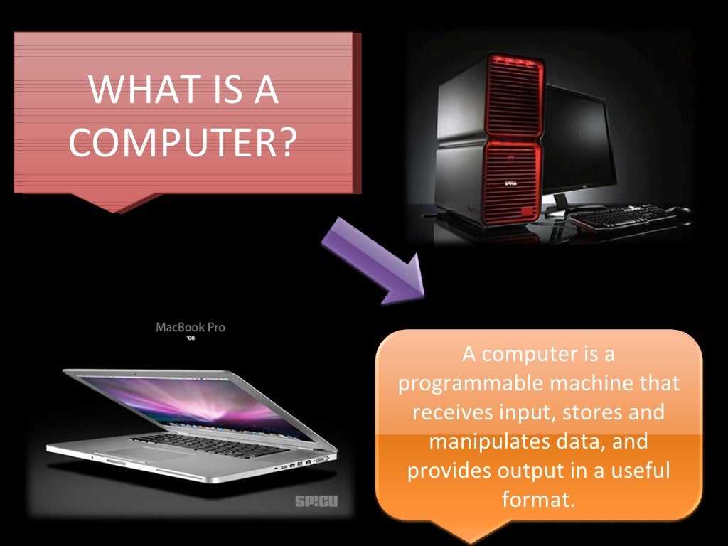 Computer presentation