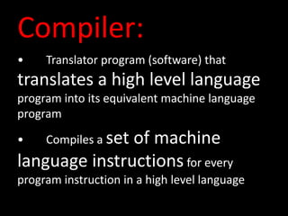 High Level Language (HLL) | PPTX