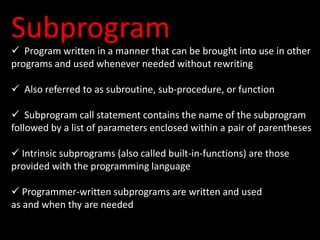 High Level Language (HLL) | PPTX