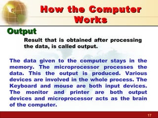 Computer presentation | PPT