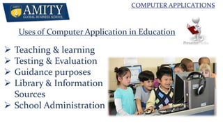 COMPUTER APPLICATIONS IN EDUCATION,GRAPHICS & MULTIMEDIA | PPTX