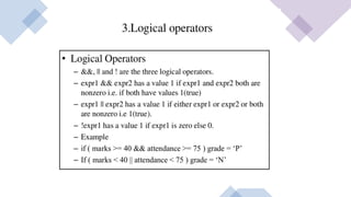 Comprehensive Overview of Expressions and Operators in Programming | PPTX