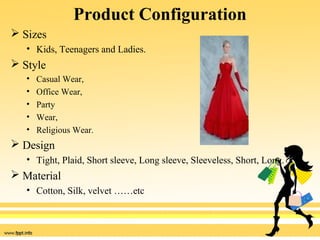 garments business plan slideshare