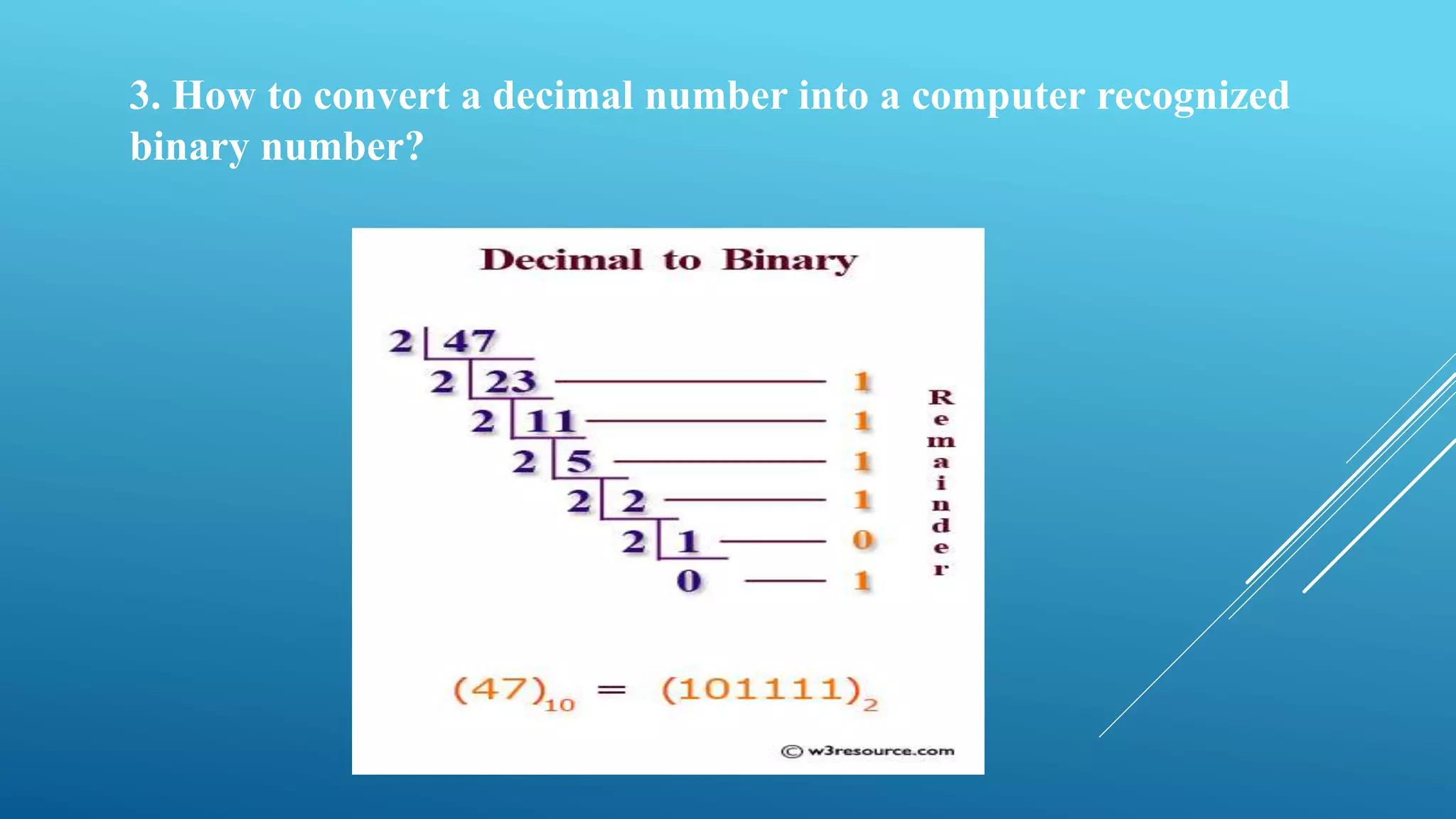Binary & Decimal Number System | PPT