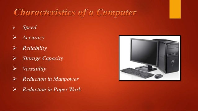 Computer presentation in english image
