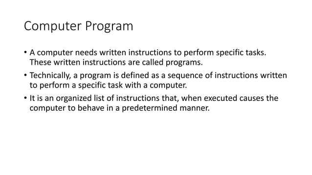 Computer problem solving skills | PPT