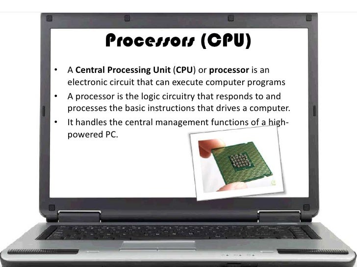 What is a computer processor?